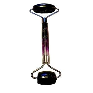 Daily Amethyst Facial Roller increase circulation and reduce-puffiness NIB